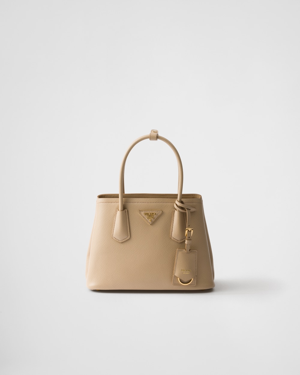 Small Prada Double Saffiano Leather Bag - Image 1